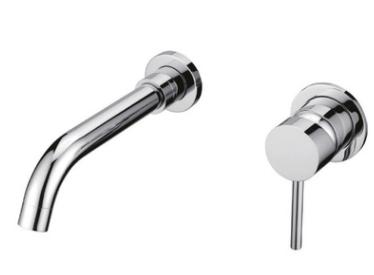 Concealed Wall Basin Faucet-Brass