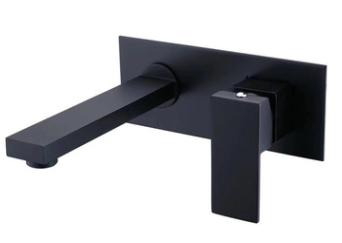 Concealed Wall Basin Faucet-Brass