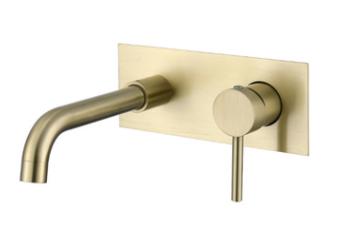 Concealed Wall Basin Faucet-Brass