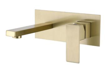 Concealed Wall Basin Faucet-Brass