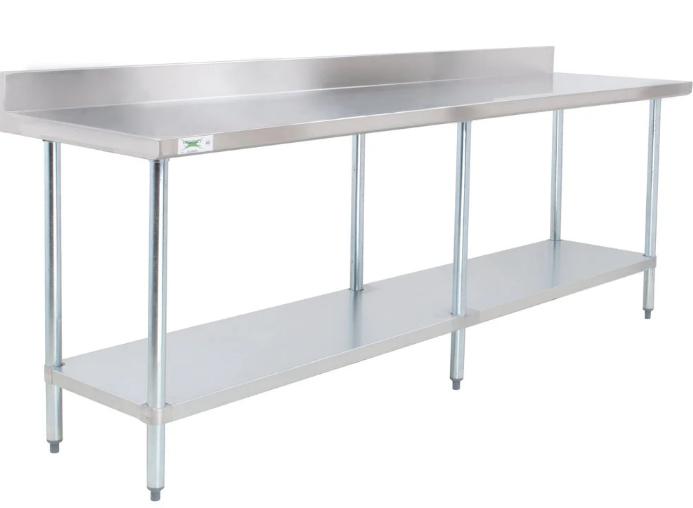 Two tier worktable 60x182x86cm