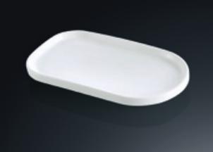 White Tableware Edge YYlb Series- Towel Dish 6&quot;