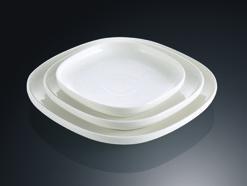 White Tableware Edge YYlb Series- Plate 10&quot;