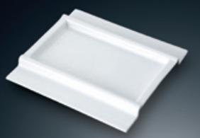 Double Line White Tableware YYline Series- Plate 14&quot;