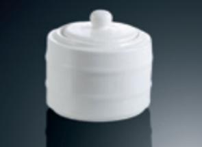 Double Line White Tableware YYline Series- Suger Pot