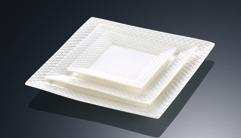 Grid White Tableware YYgrid Series- Plate 10&quot;