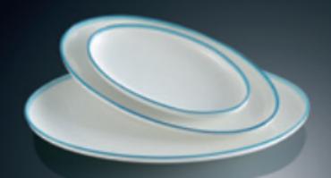 Blue Edge YYblueline Series- Plate 14&quot;