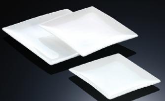 YY Series- Square Plate 12&quot; Salad Plate