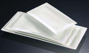 YY Series- Rectangular Plate 12&quot; Flat Rect Dish