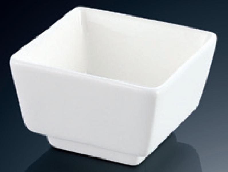 YY Series- High-footed Square Bowl 3&quot; Square Sauce Dish