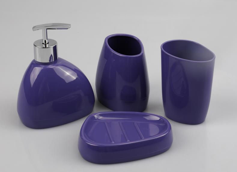 ClothPrintedShowerCurtain
Butterflybird，Material，Purple，Soap dispenser bottle of 11 * 14.5 cm;
Toothbrush holder 9 * 7.9 * 10.5 cm;
Mouthwash cup 8 * 6.5 * 11 cm;
Soap dish of 12 * 9.5 * 2.5 cm