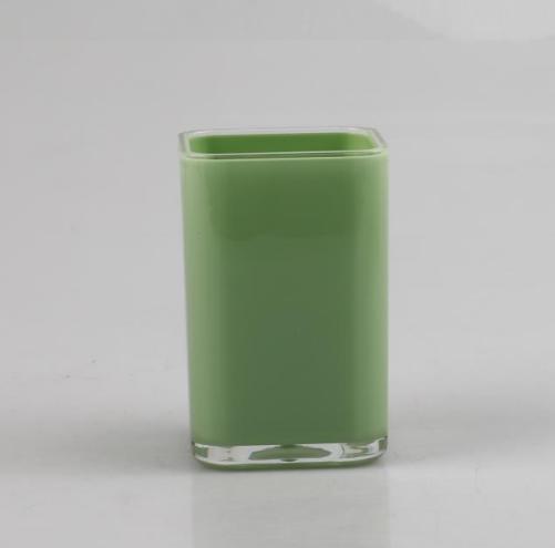 Small square set of four pieces，PS，green，6.8*10.5cm