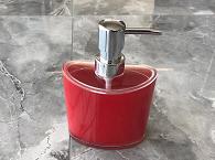 Round five-piece set，PS，red，10.5*16cm