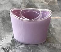 Round set of four pieces，PS，purple，10.5*10.5 cm
