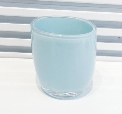 Soap dispenser bottle，PS，blue，7.8*7.2*8.5 cm