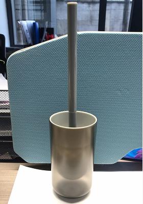 Six-piece set，AS，grey，9*36 cm
