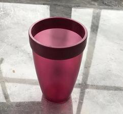 Toilet brush，AS，wine red，7.5*12 cm