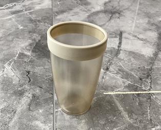 Toilet brush，AS，cream-coloured，7.5*12 cm
