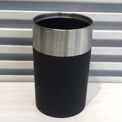 Four-piece set，ABS+ rubber paint+315 stainless steel，black，6.5*11 cm