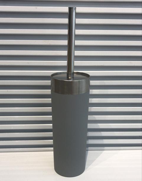 Mouthwash cup，ABS+ rubber paint+324 stainless steel，grey，8.8*38 cm