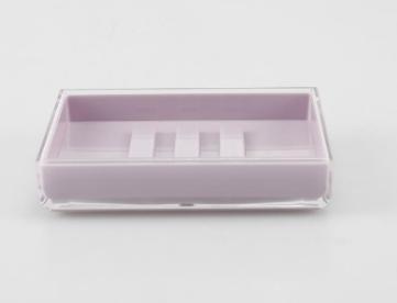 Mouthwash cup，PS，purple，11*8.8*2.5cm