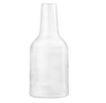 JD Series-Transparent bottle 8*H29cm