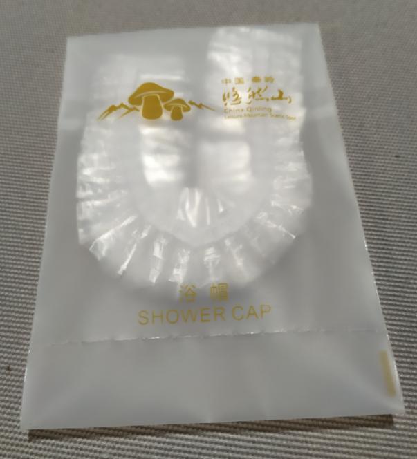 Shower Cap-Self-Adhesive Dotted Degradable Bag-Y8