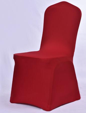 Chair Cover-Spandex-Wine red