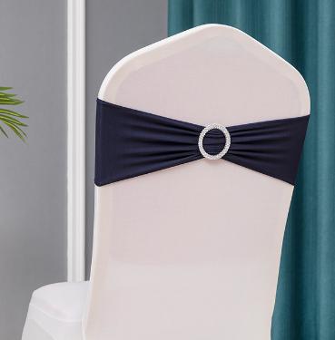 Chair Cover Band-Spandex-Navy