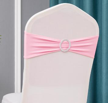 Chair Cover Band-Spandex-Light pink