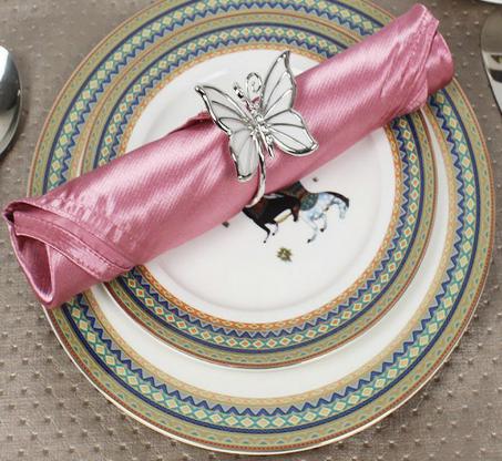 Napkin-Pink-50*50cm-Polyester