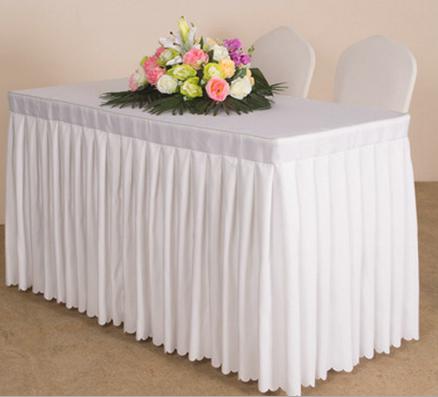 Table Skirting(180*45+75cm)-White