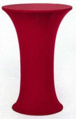 Table Cover(Round bar 60 diameter 110cm height)-Red