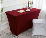 Table Cover(120 * 40+75cm)-Wine red