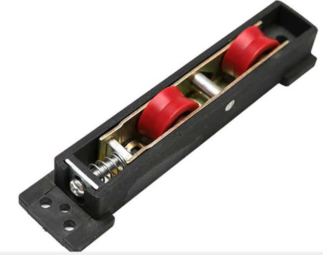 Widened nylon frame broken bridge pulley