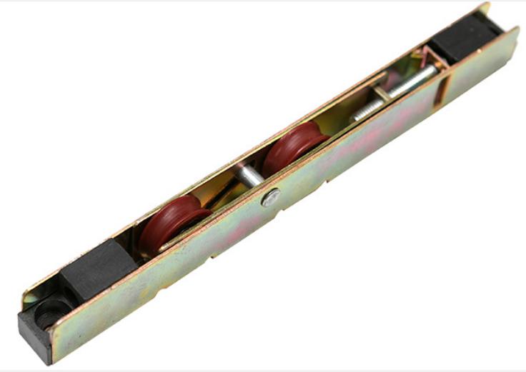Long pulley of plastic steel sliding window