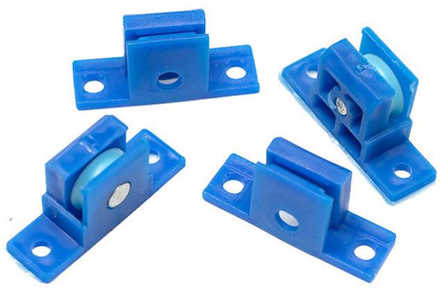 Diamond screen pulley