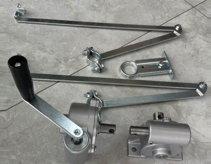 Hand operated window opener