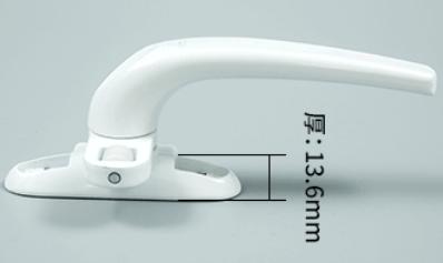 Handle for opening inside and outside