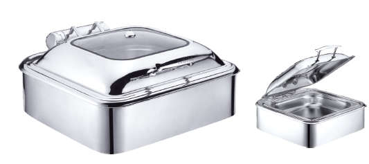 L017 Series-2/3 Size Chafing Dish W/Glass Lid
Hydraulic