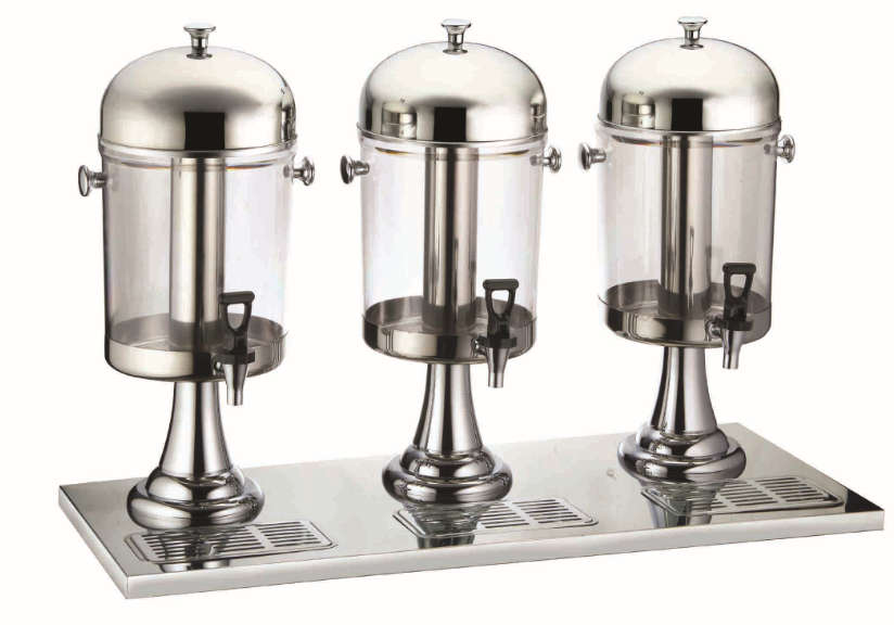 JVT Series-3 Head Juice Dispenser-8*3L