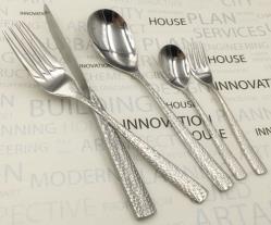 SB088 Series SS304 Hammer Point Dessert Spoon