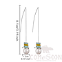 Earring / Dangler / Eardrop / Jewelry          NE329