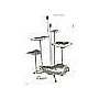 JJL Series-Lotus Holder 190*240*330 stand 400*660mm