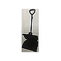 Plastic windproof rubbish shovel set