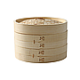 Bamboo steamer dim sum basket 30cm set