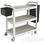 3 Levels Large Dinner Cart （With Bucket)