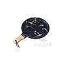 Plate Black Golden