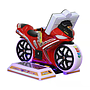 Children's game console - children's motorcycle - RED