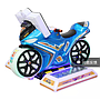 Children's game console - children's motorcycle - BLUE